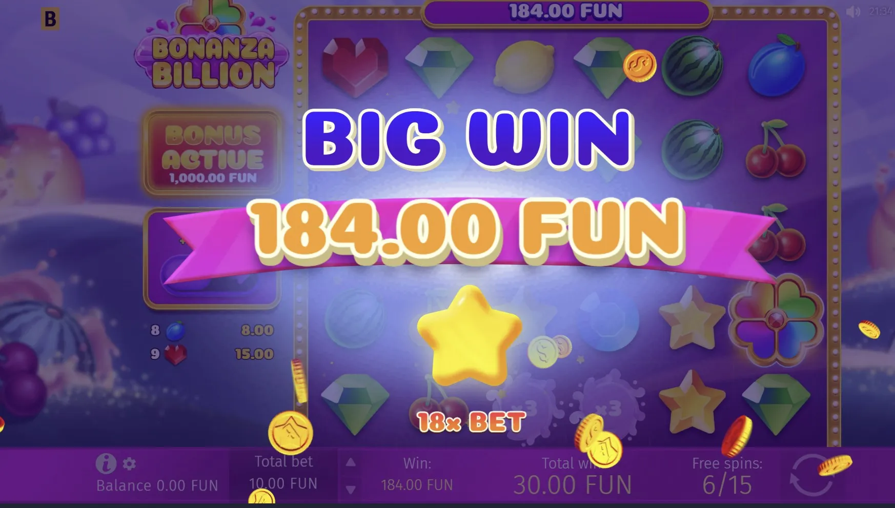 Social casino virtual points and screen rewards